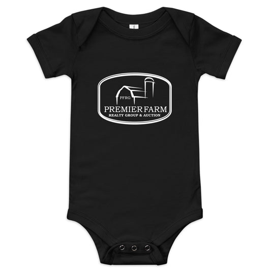 Baby Short Sleeve One Piece - Farm