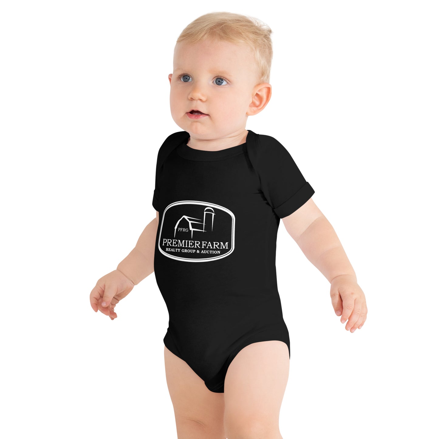 Baby Short Sleeve One Piece - Farm