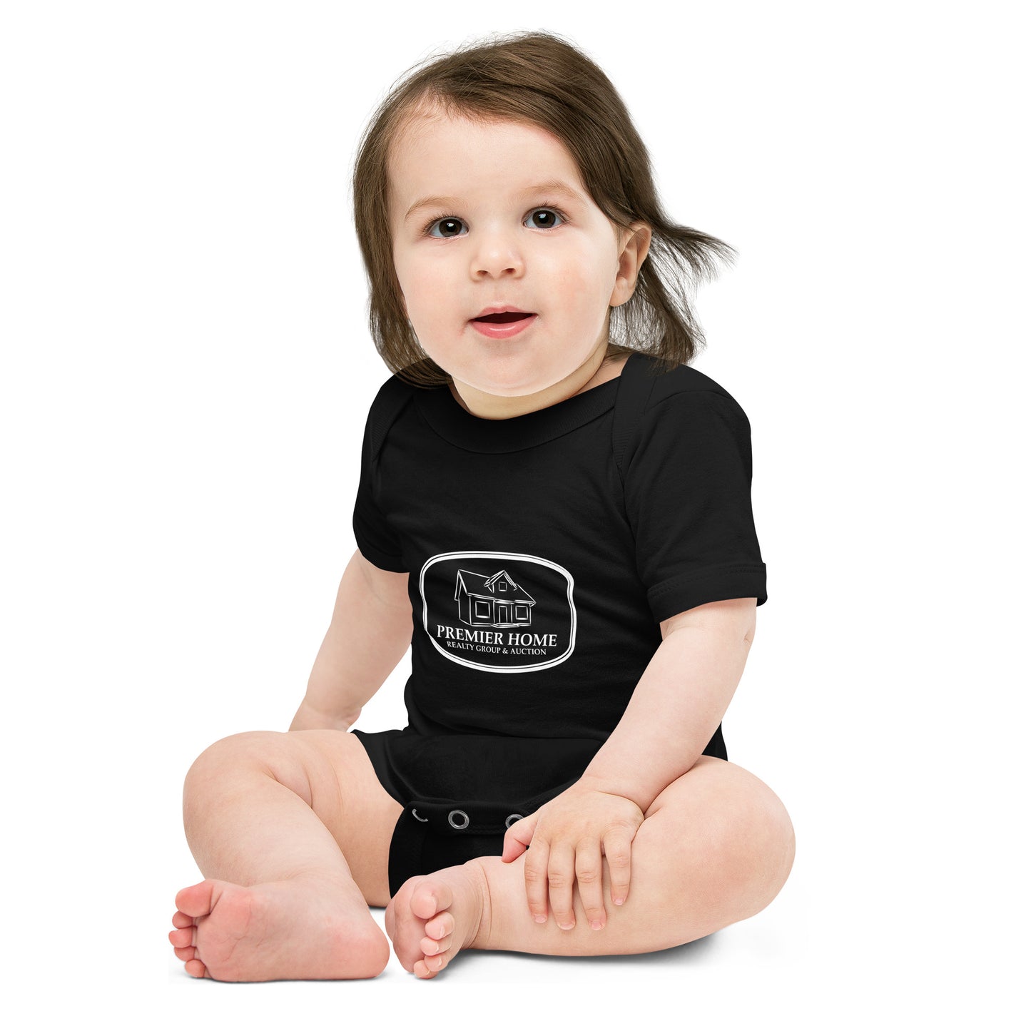 Baby Short Sleeve One Piece - Home