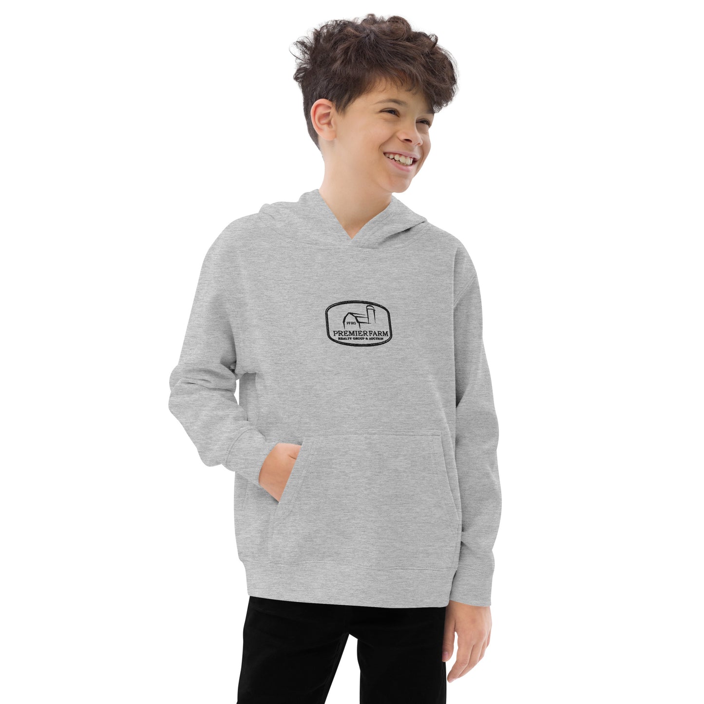 Kids Fleece Hoodie - Farm