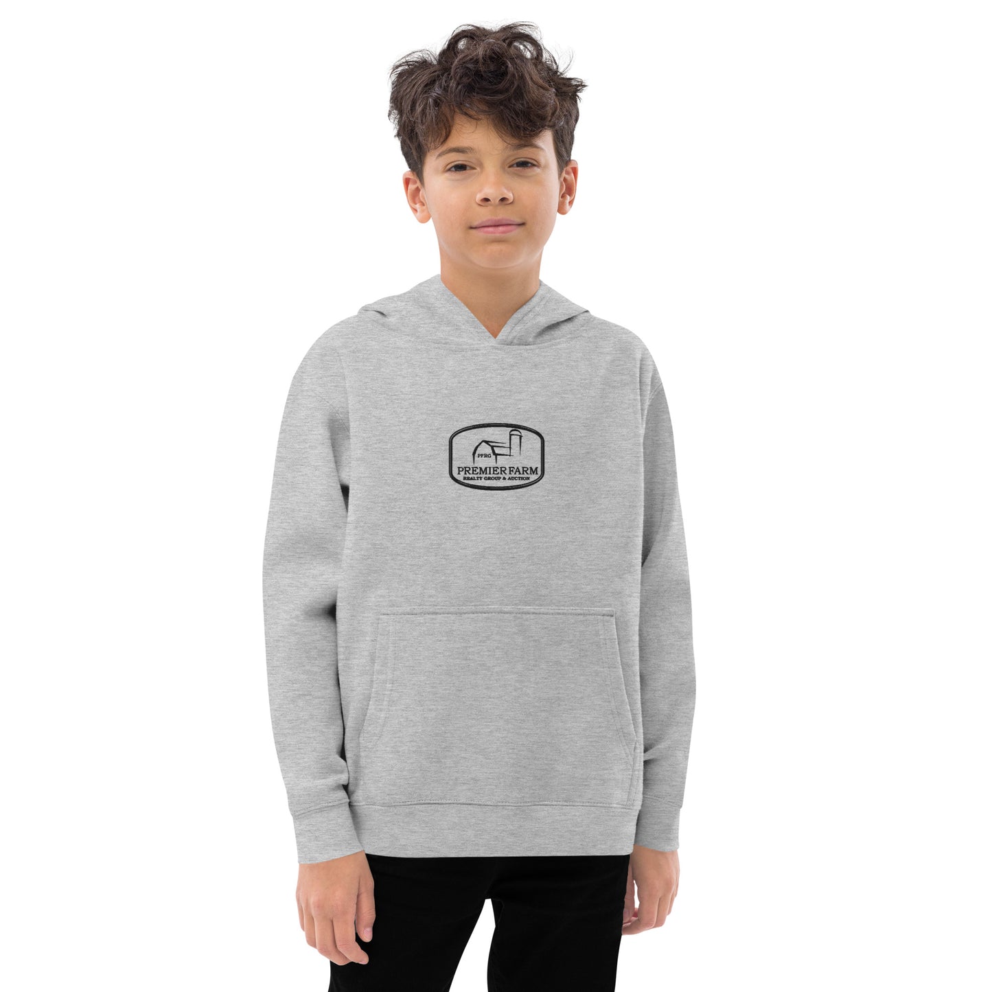 Kids Fleece Hoodie - Farm