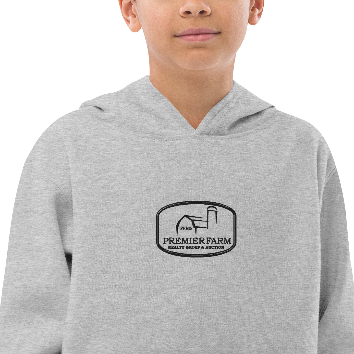 Kids Fleece Hoodie - Farm