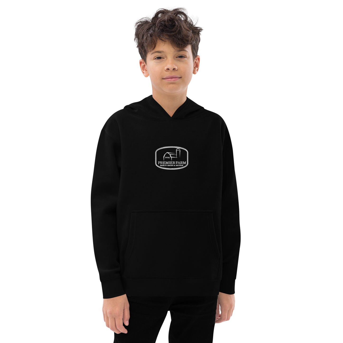 Kids Fleece Hoodie - Farm