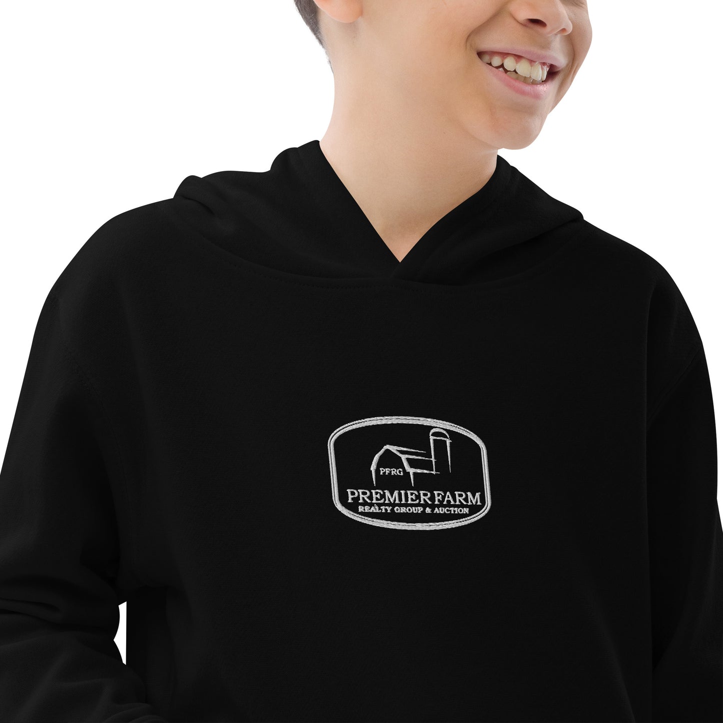 Kids Fleece Hoodie - Farm