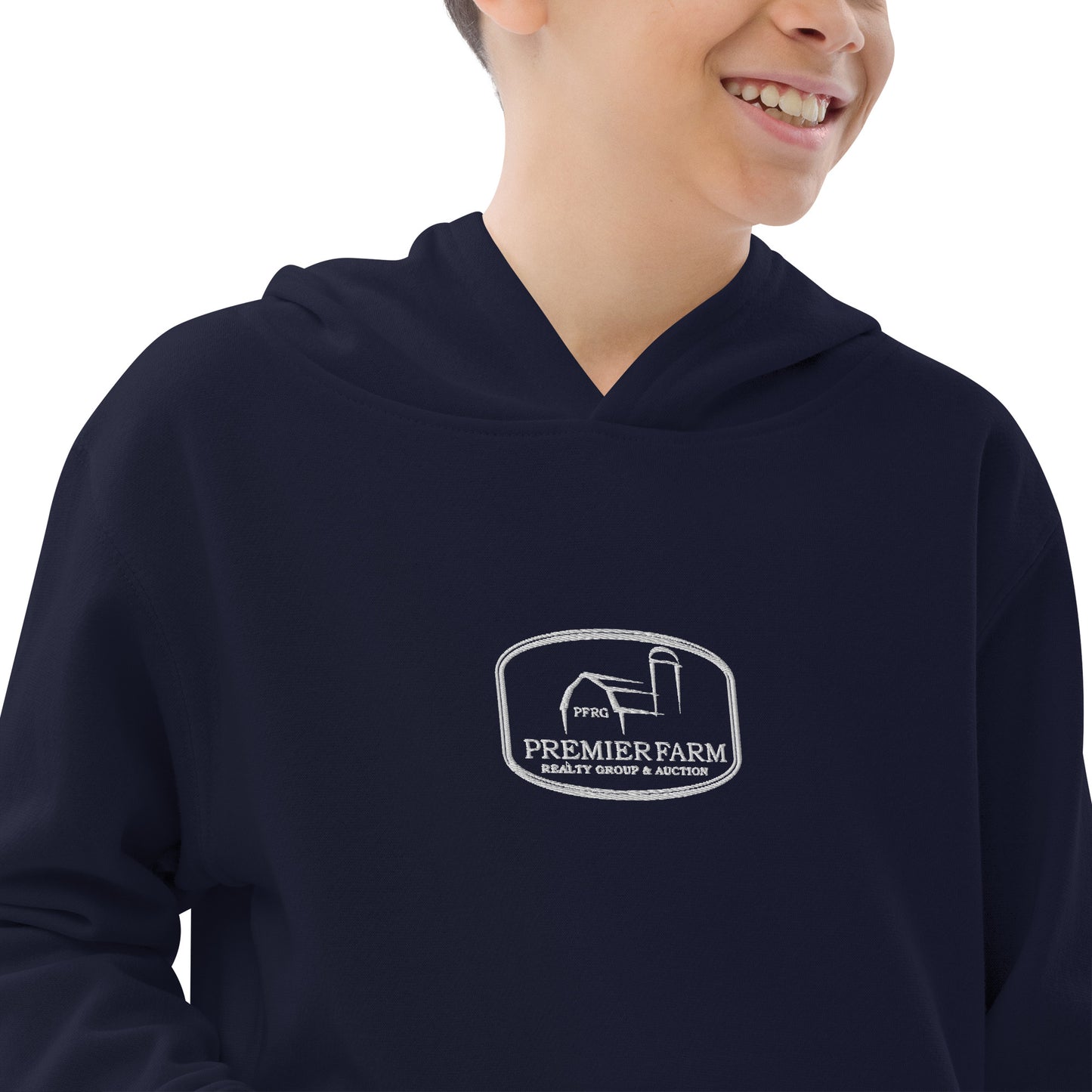Kids Fleece Hoodie - Farm