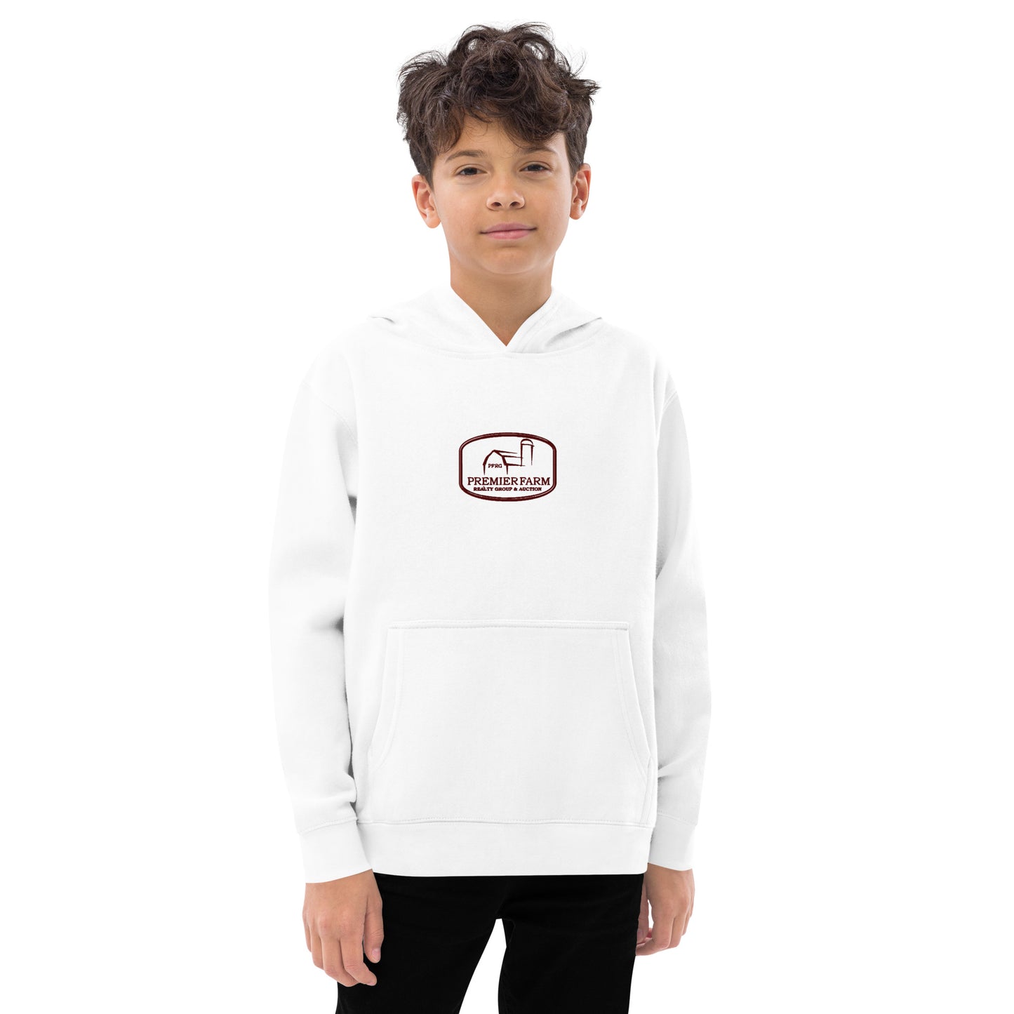 Kids Fleece Hoodie - Farm
