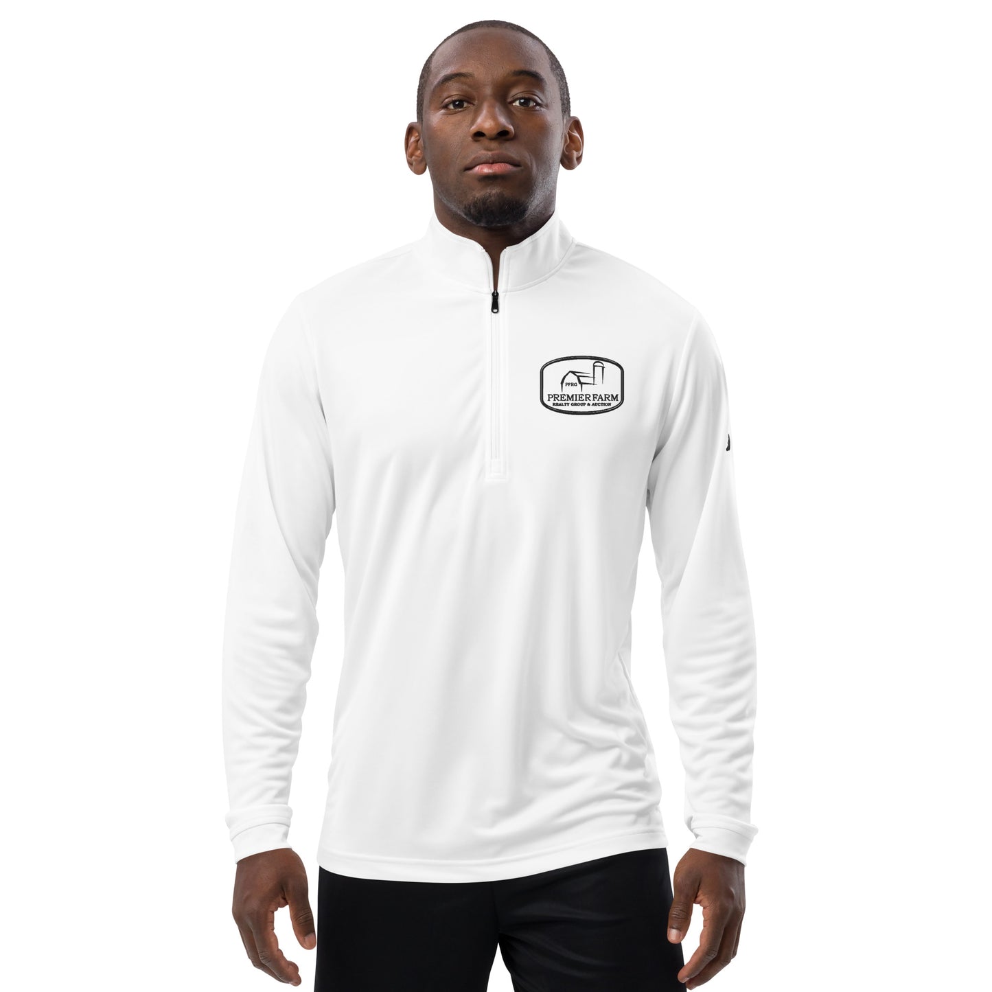 Adidas | Men's Quarter Zip Pullover - Farm