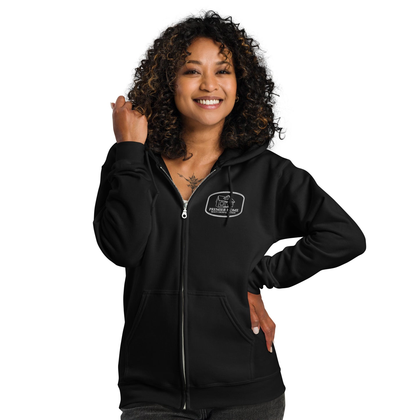 Unisex Heavy Blend Zip Hoodie - Home