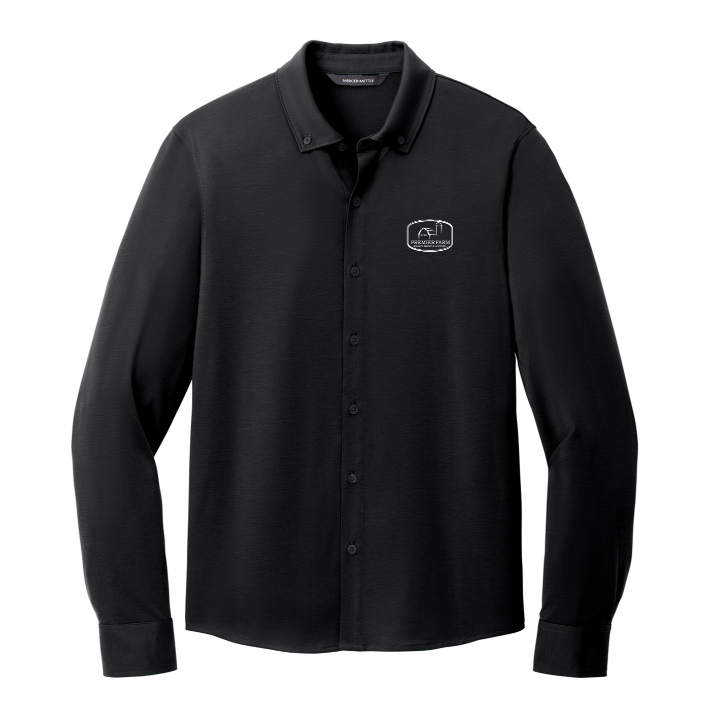 Mercer+Mettle® Stretch Jersey Long Sleeve Shirt - Farm