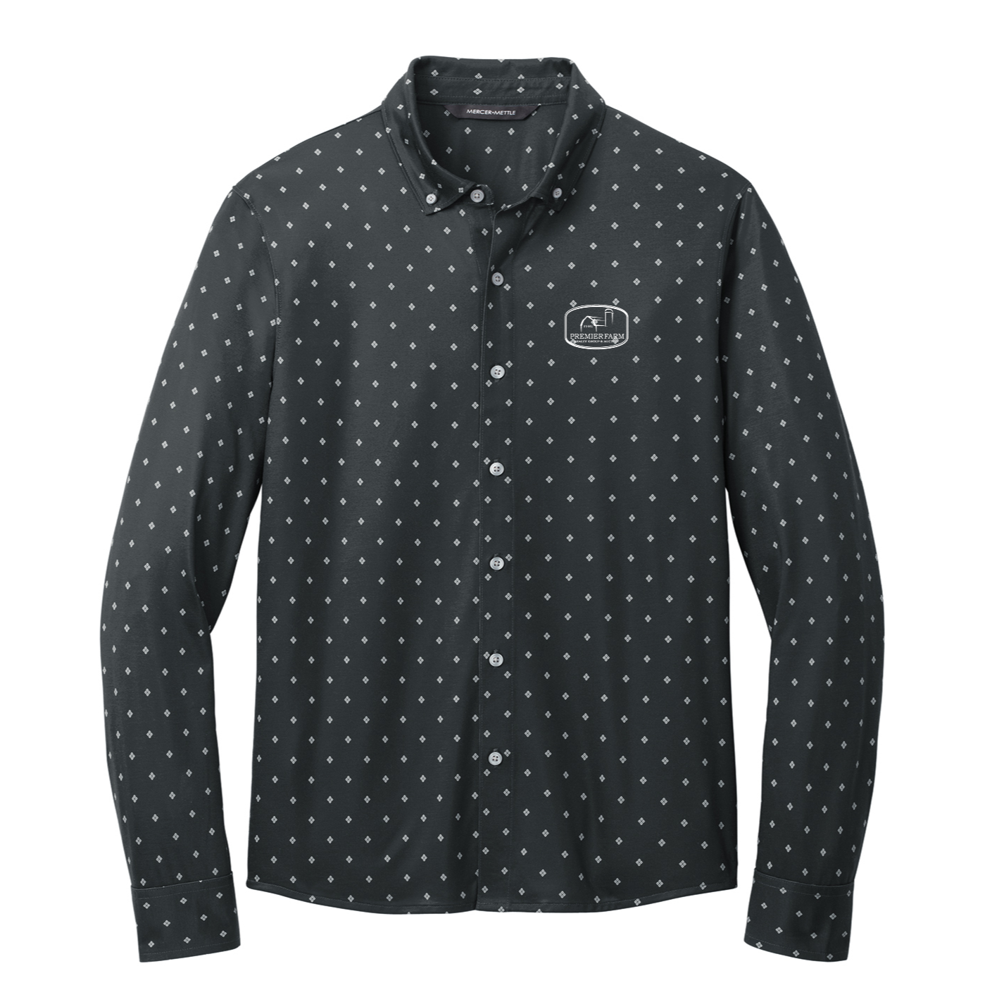 Mercer+Mettle® Stretch Jersey Long Sleeve Shirt - Farm