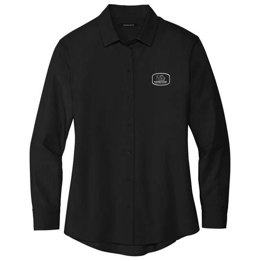 Mercer+Mettle® Women’s Long Sleeve Stretch Woven Shirt - Home