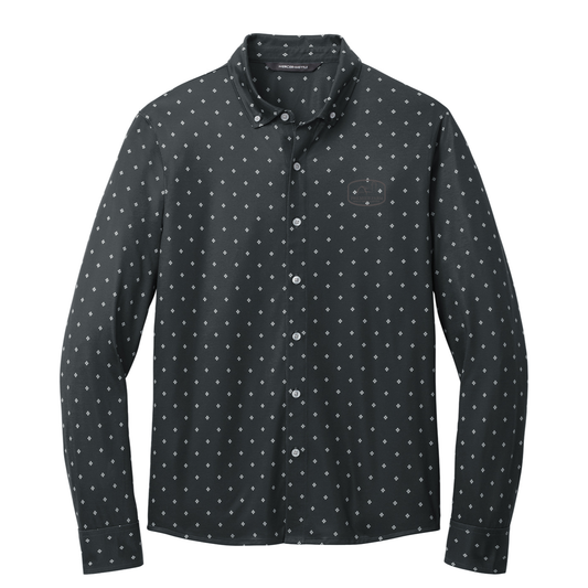 Mercer+Mettle® Stretch Jersey Long Sleeve Shirt - Farm (COLOR LOGO)